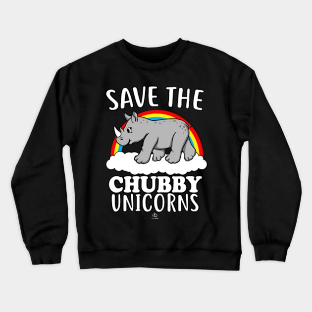 Save The Chubby unicorn-0MMkd Crewneck Sweatshirt by Kink4on